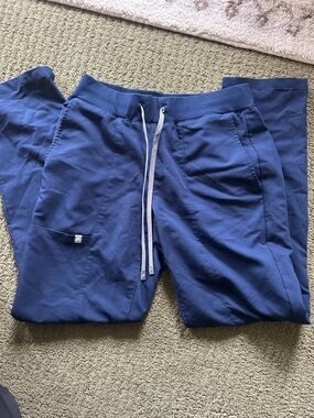Navy fabletics scrub pants